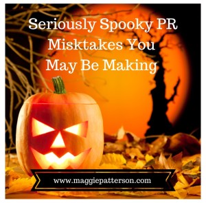 spooky PR mistakes